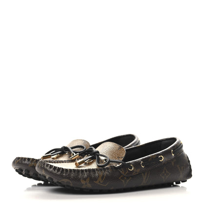 Louis Vuitton Patent Reverse Monogram Gloria Loafers 39 4 of 8