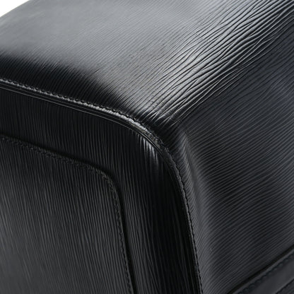 Louis Vuitton Epi Keepall 55 Black 9 of 10