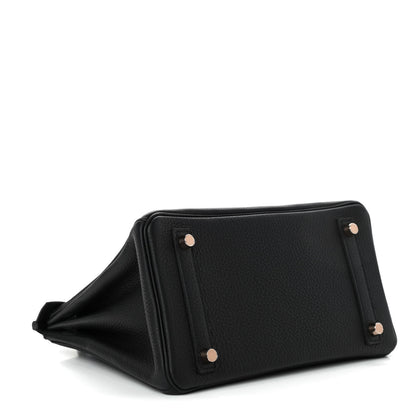 Hermes Togo Birkin 25 Black 3 of 10