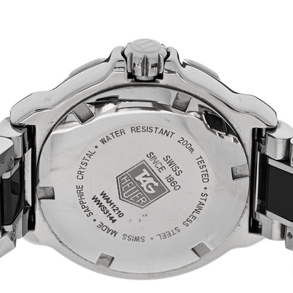 Tag Heuer Stainless Steel Ceramic 37mm Formula 1 Lady Quartz Watch Black WAH1210 4 of 4