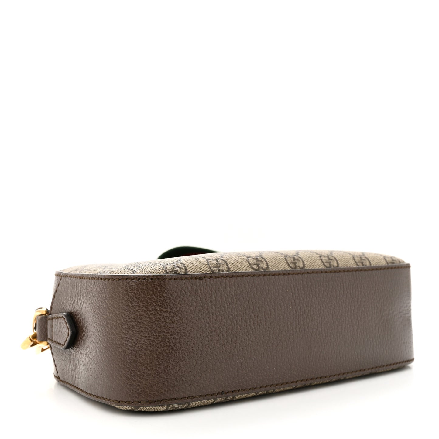 GG Supreme Monogram Web Neo Vintage Shoulder Bag Beige New Acero Crop