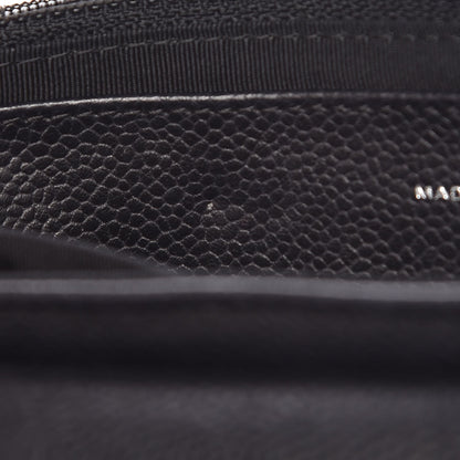 Chanel Caviar Half Moon Wallet On Chain WOC Black 9 of 9