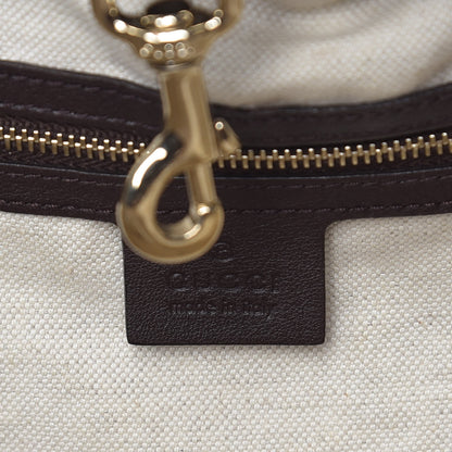 Gucci GG Supreme Monogram Medium Nice Tote Dark Brown 6 of 13