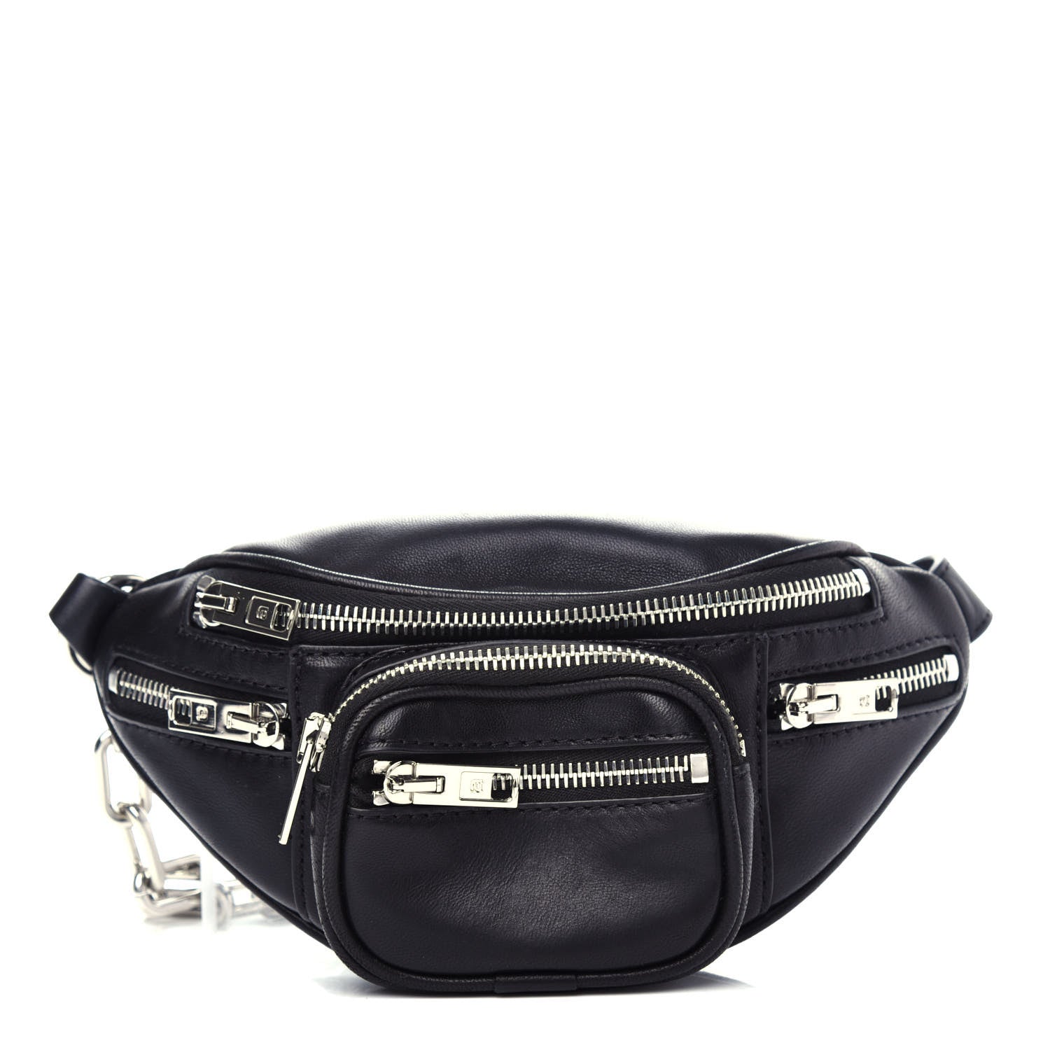 Alexander Wang Lambskin Mini Attica Belt Bag Black 1 of 9