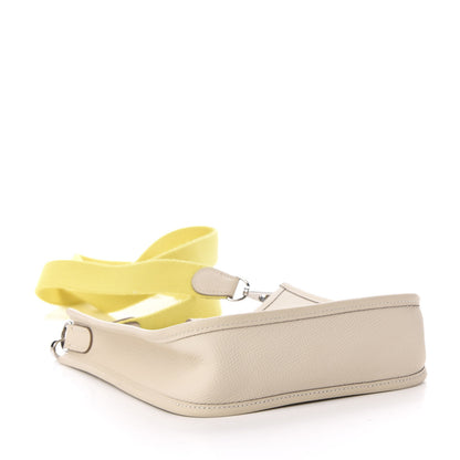 Hermes Epsom Amazone Evelyne TPM Craie Lime 4 of 10