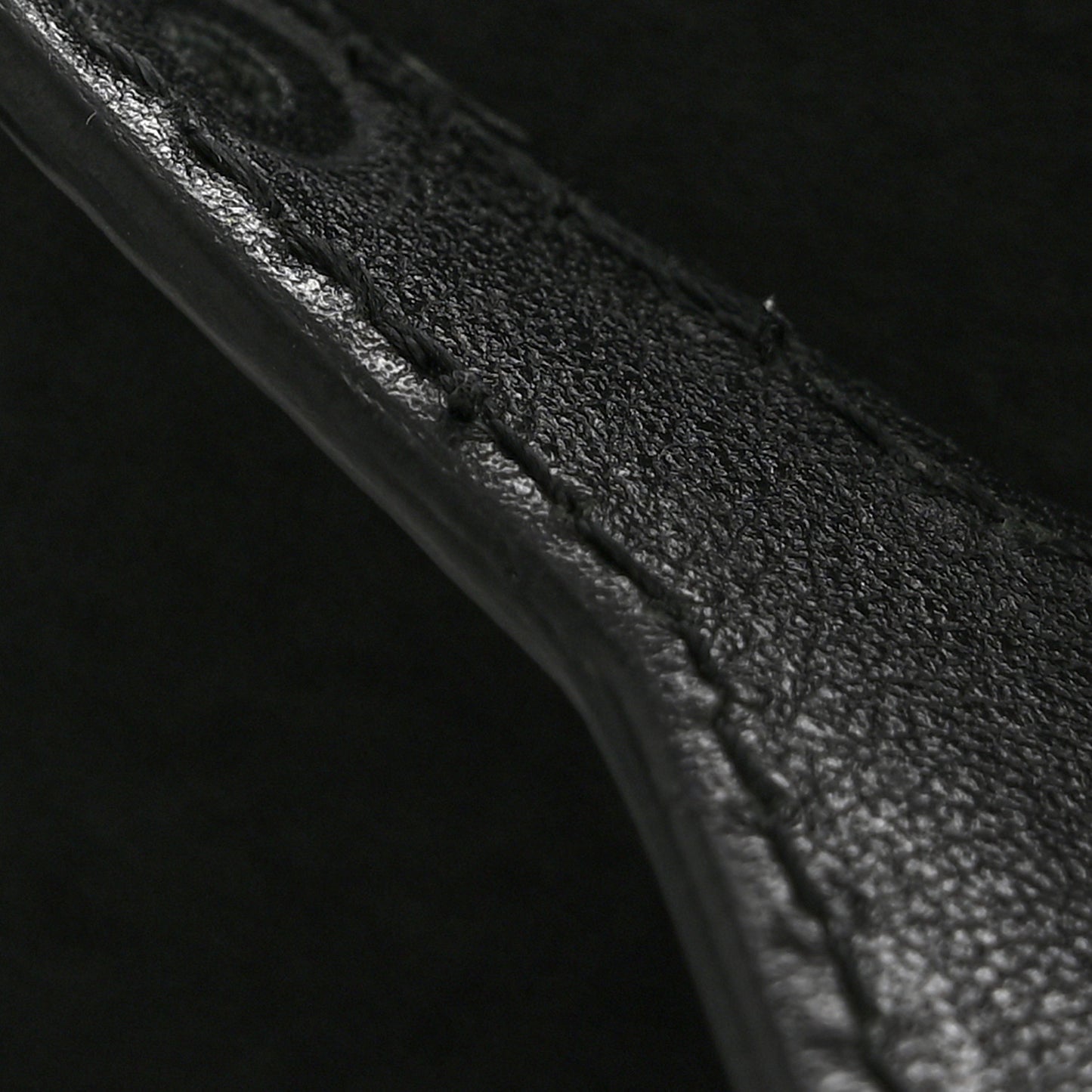 Calfskin Medium Box Bag Black