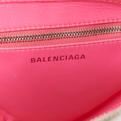 Balenciaga Calfskin S Triangle Duffle White 7 of 15