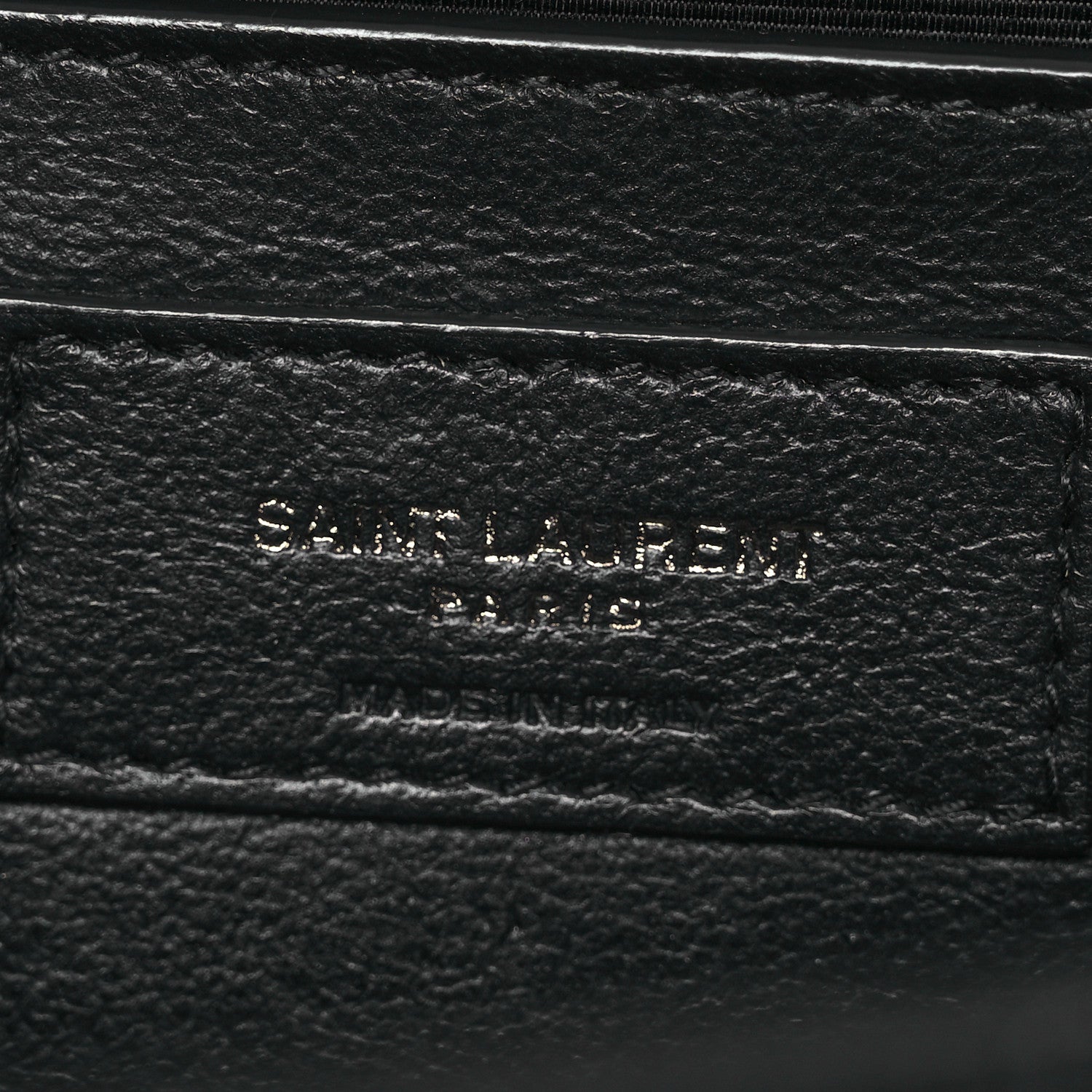 Saint Laurent Grain De Poudre Textured Mixed Matelasse Triquilt Medium Monogram Monochrome Satchel Black 6 of 11