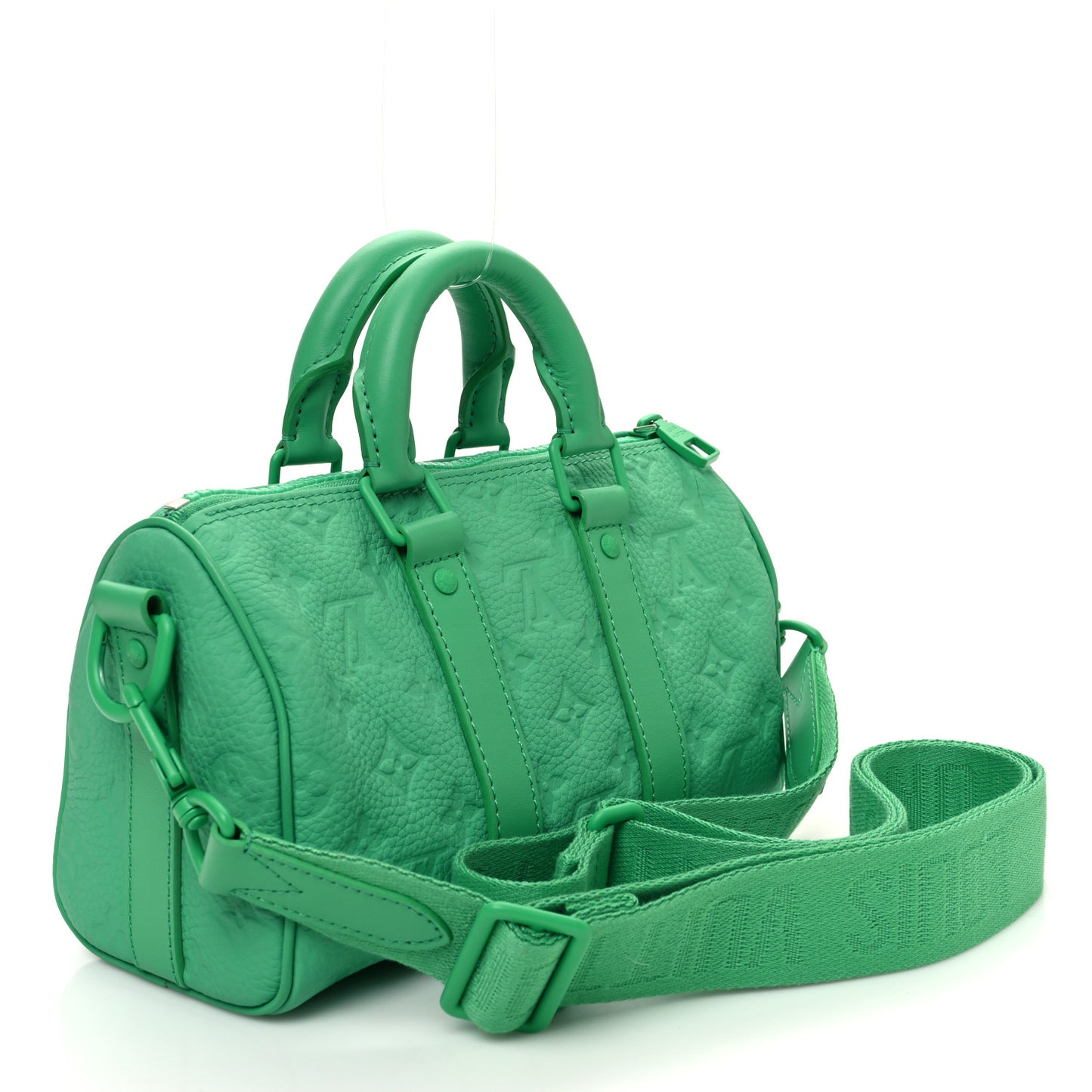 Monogram Taurillon Keepall Bandouliere 25 Minty Green