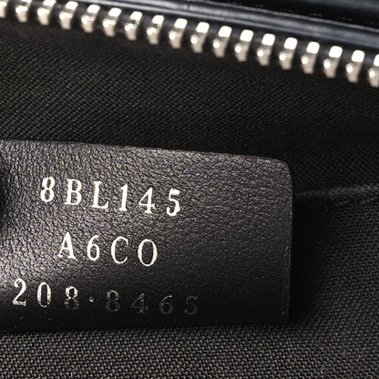 Fendi Vitello Dolce Bi-Color FF 1974 Embossed Mini By The Way Boston Bag Black Maya 7 of 9