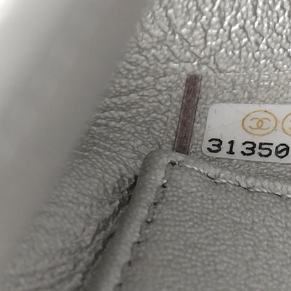 Chanel Metallic Lambskin Quilted Small Trendy CC Flap Dual Handle Bag Silver 7 of 10