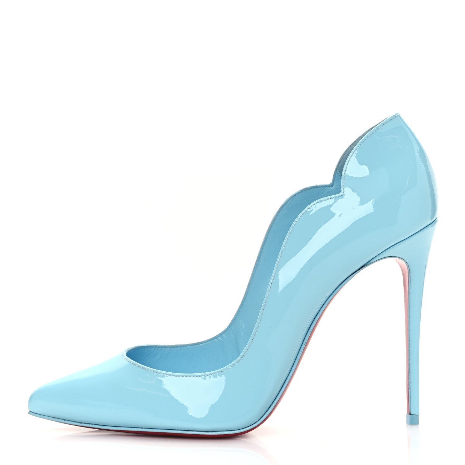 Christian Louboutin Patent Hot Chick 100 Pumps 38 Splash 1 of 10