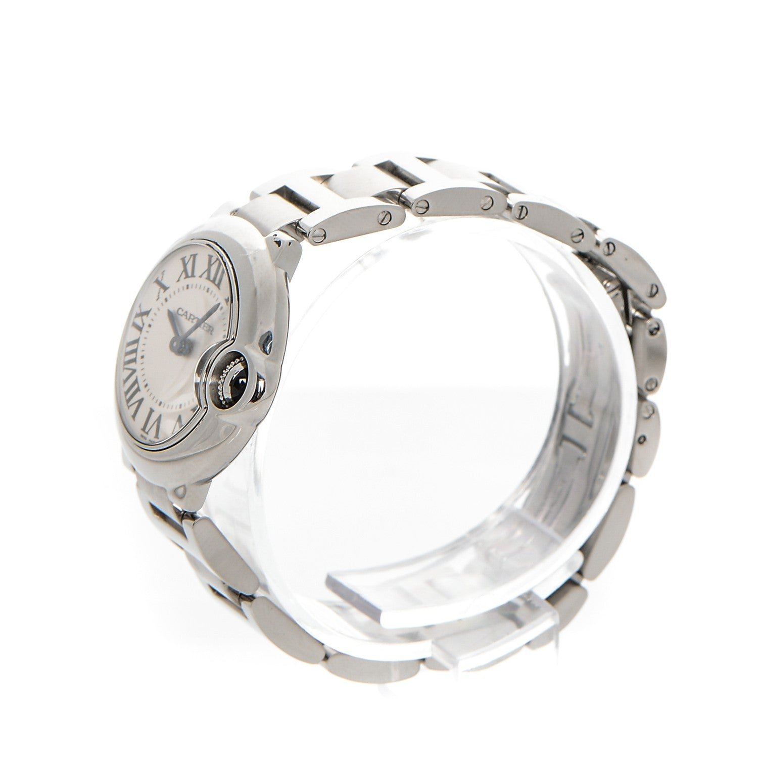 Cartier Stainless Steel 28mm Ballon Bleu De Quartz Watch 3 of 7