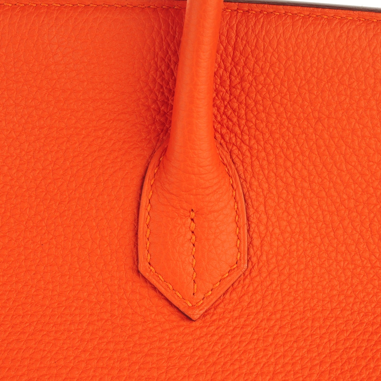 Hermes Togo Birkin 35 Feu Orange 21 of 22