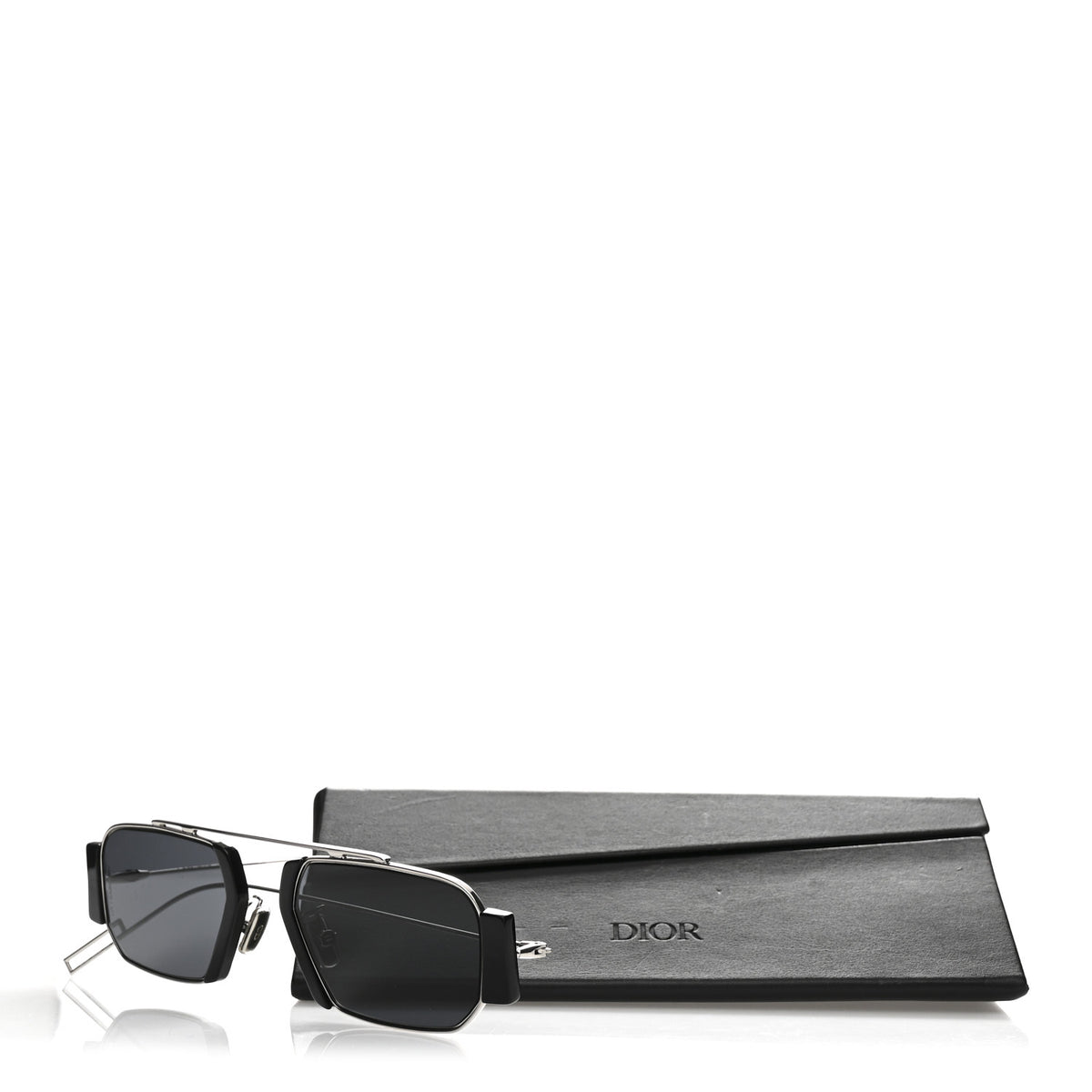 Christian Dior Metal Chroma 2 Sunglasses Silver 1814139  display picture 3