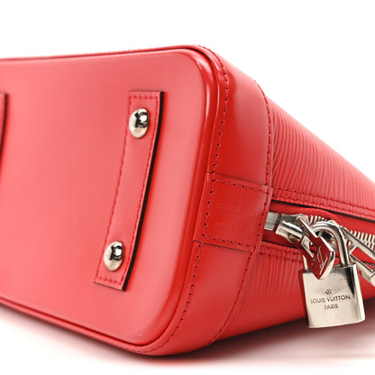 Louis Vuitton Epi Alma BB Coquelicot 9 of 9