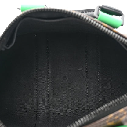 Louis Vuitton Monogram Macassar Keepall Bandouliere 25 Minty Green 5 of 9