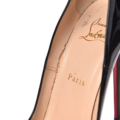Christian Louboutin Patent So Kate 120 Pumps 38.5 Black 12 of 21