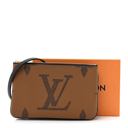 Louis Vuitton Reverse Monogram Giant Double Zip Pochette 11 of 11