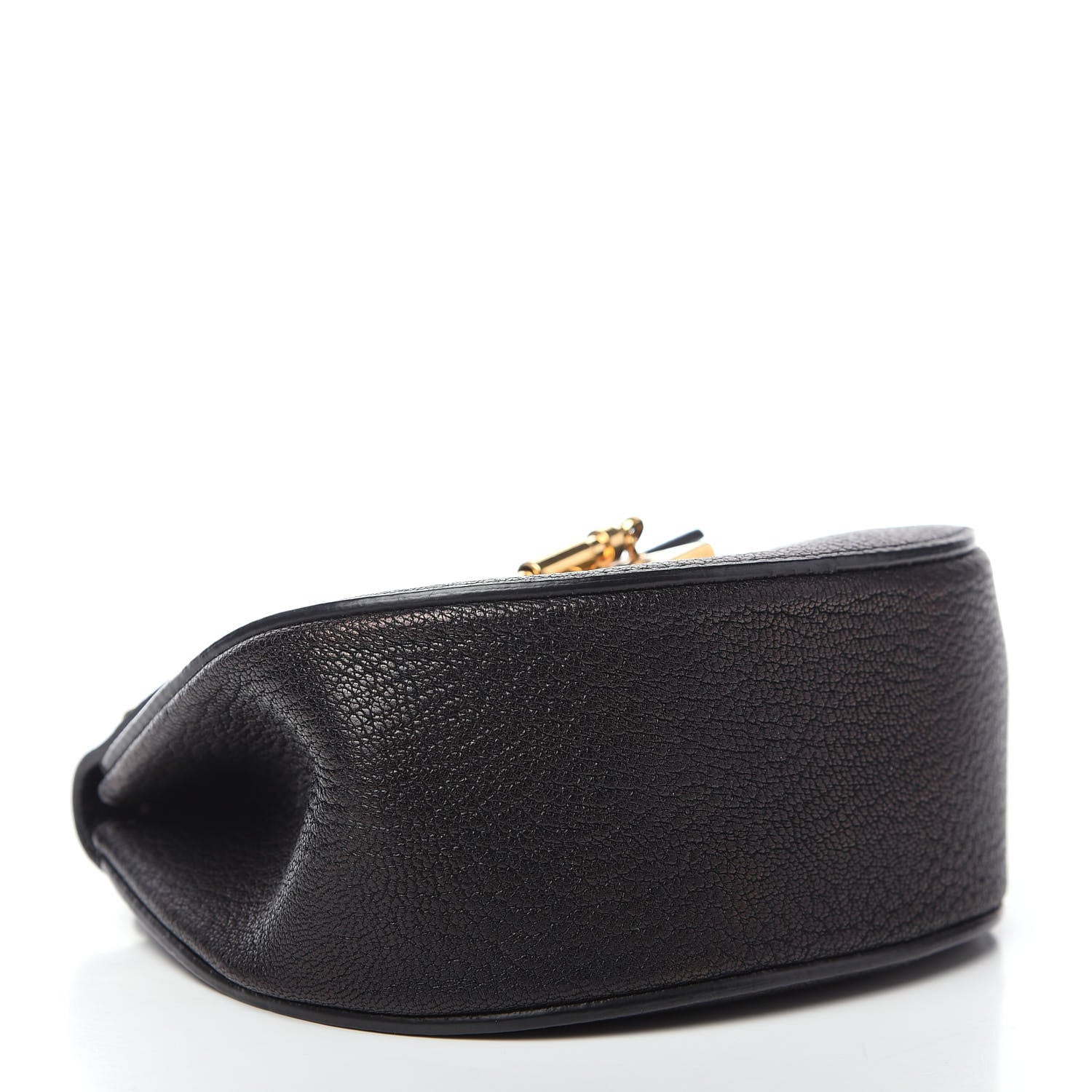 Chloe Grained Lambskin Nano Drew Shoulder Bag Black 3 of 8