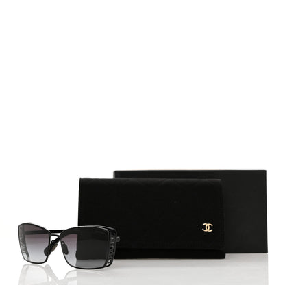 Chanel Metal Logo Sunglasses 71542 Black 8 of 8