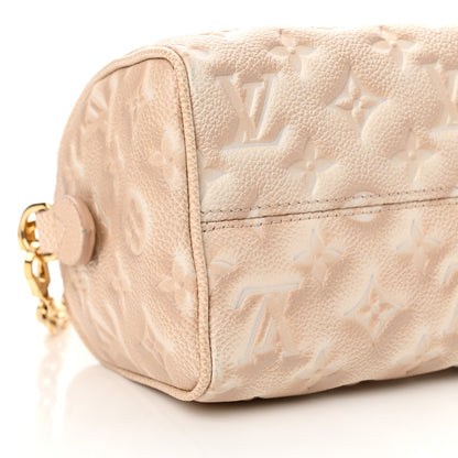 Louis Vuitton Empreinte Monogram Summer Stardust Speedy Bandouliere 20 Beige Clair 8 of 10