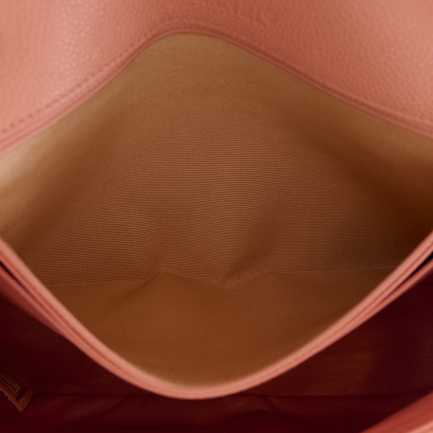 Caviar Quilted XL Jumbo Single Flap Light Pink
