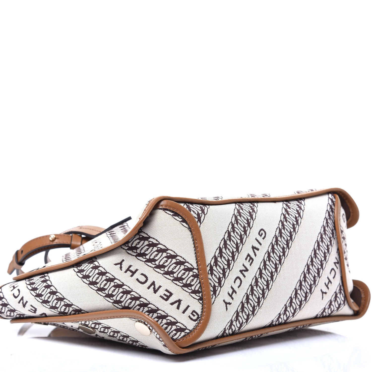 Givenchy Canvas Mini Bond Shopper Tote Beige 7 of 8