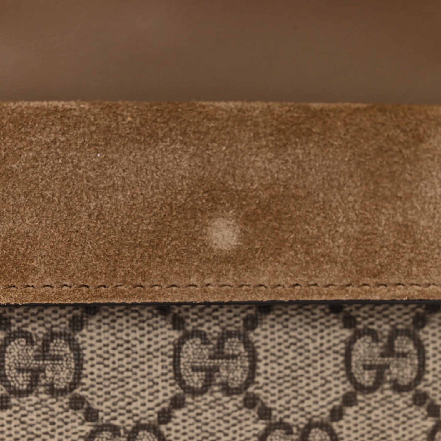 Gucci GG Supreme Monogram Super Mini Dionysus Shoulder Bag Taupe 11 of 12