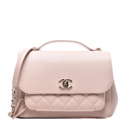 Chanel Caviar Quilted Large Business Affinity Flap Beige 1 of 12