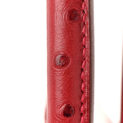 Hermes Ostrich Birkin 30 Rouge Vif 13 of 13