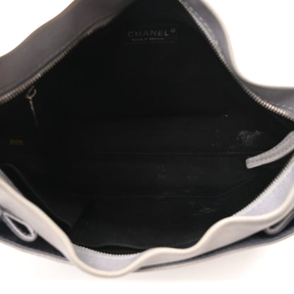 Chanel Caviar CC Hobo Grey 5 of 10