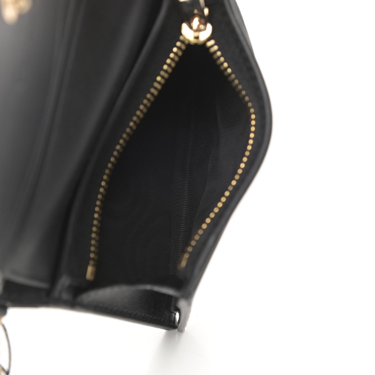 Christian Dior Printed Calfskin Animals Medium Wallet Green Multicolor 5 of 8