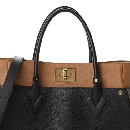 Louis Vuitton Calfskin Monogram On My Side Black 10 of 10