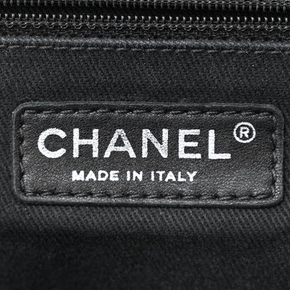 Chanel Iridescent Caviar Quilted Jumbo Easy Flap Dark Blue 6 of 13