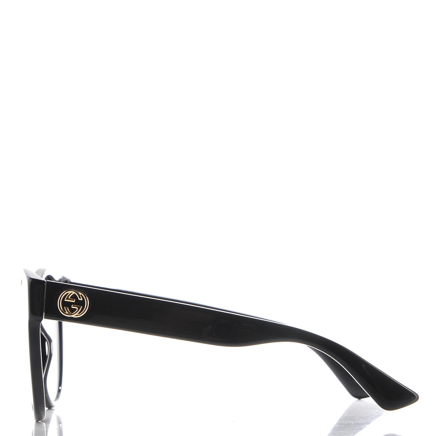 Gucci Acetate Round Sunglasses GG 0035S Black 3 of 8