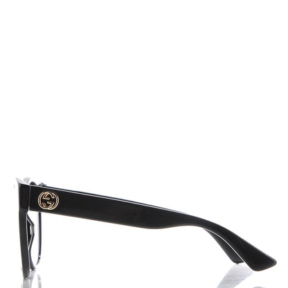 Gucci Acetate Round Sunglasses GG 0035S Black 3 of 8