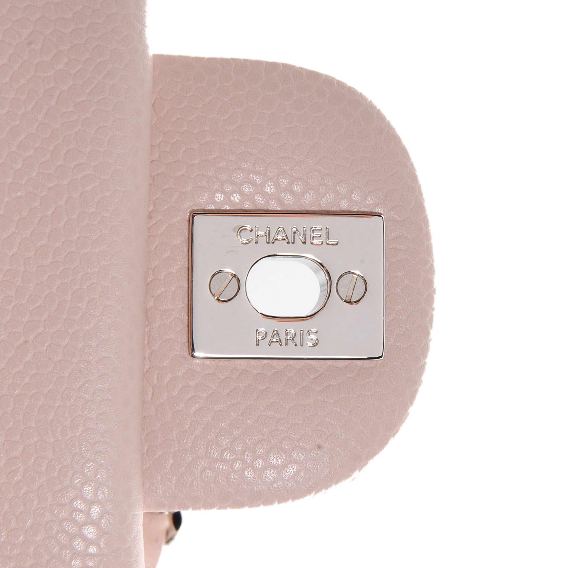 Chanel Caviar Quilted Mini Square Flap Pink 8 of 9