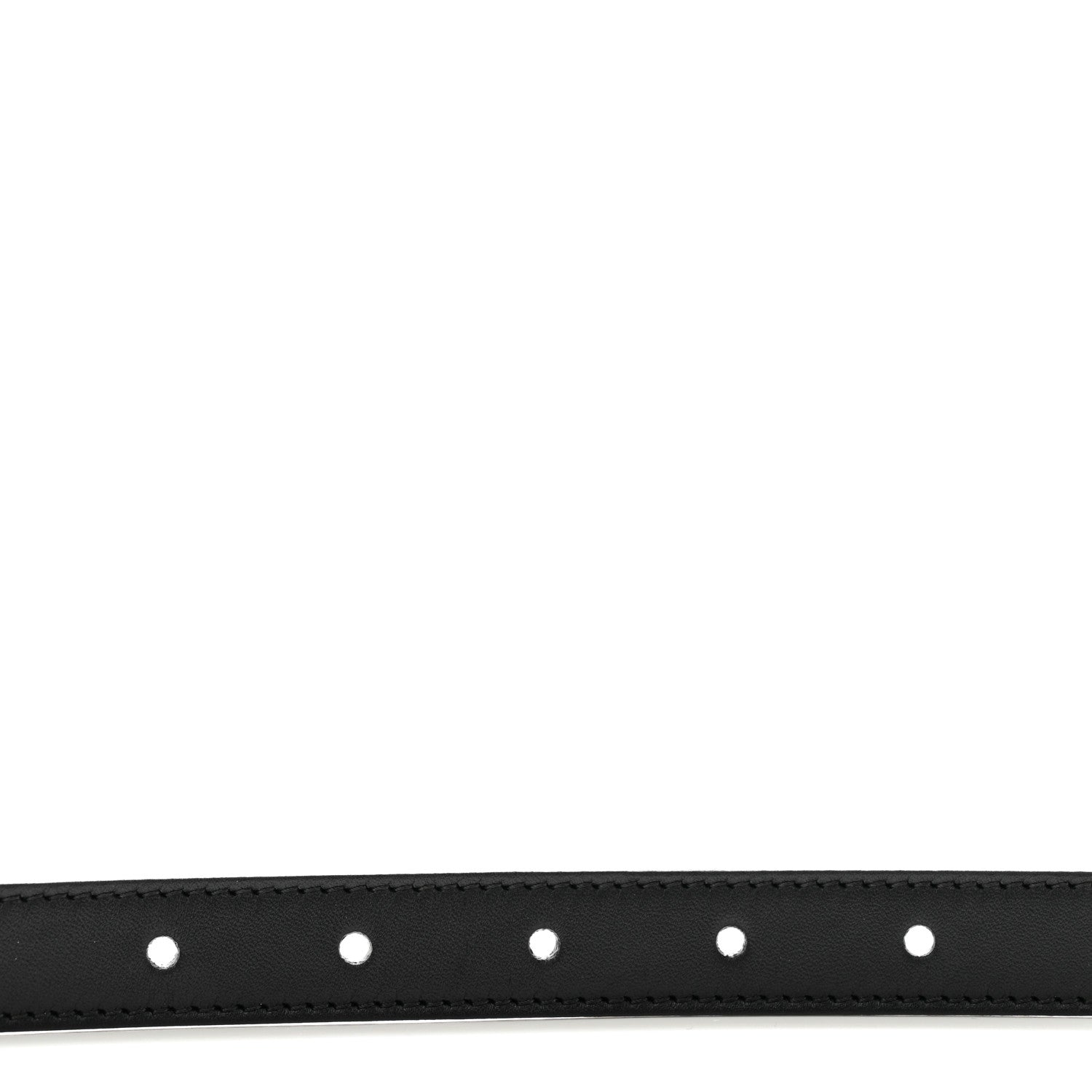Gucci Calfskin Double G 20mm Belt 95 38 Black 3 of 8