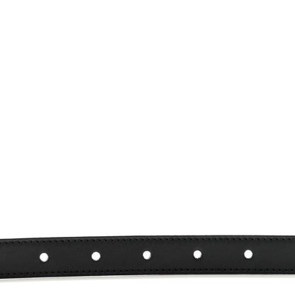 Gucci Calfskin Double G 20mm Belt 95 38 Black 3 of 8