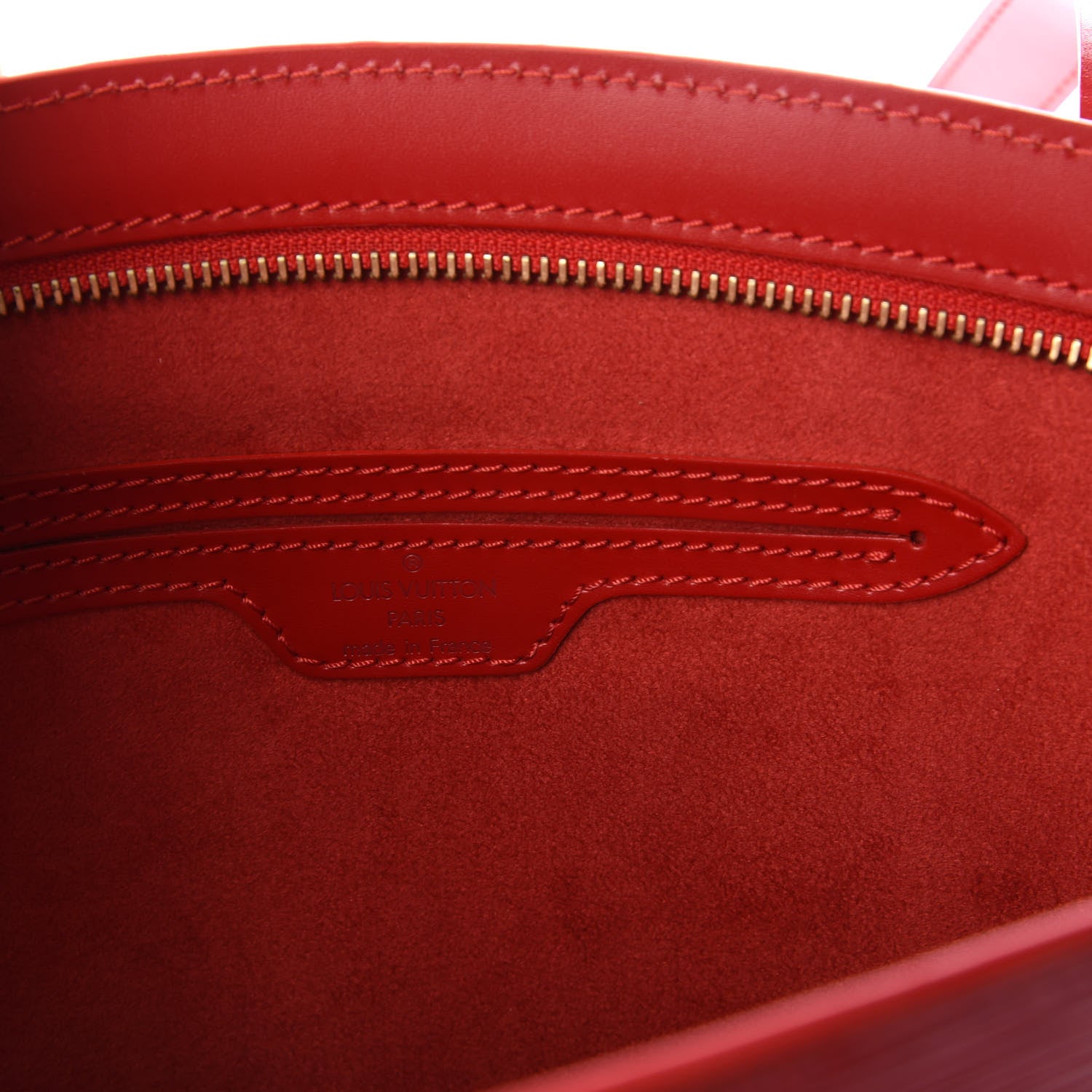 Louis Vuitton Epi Saint Jacques PM Castillan Red 7 of 9