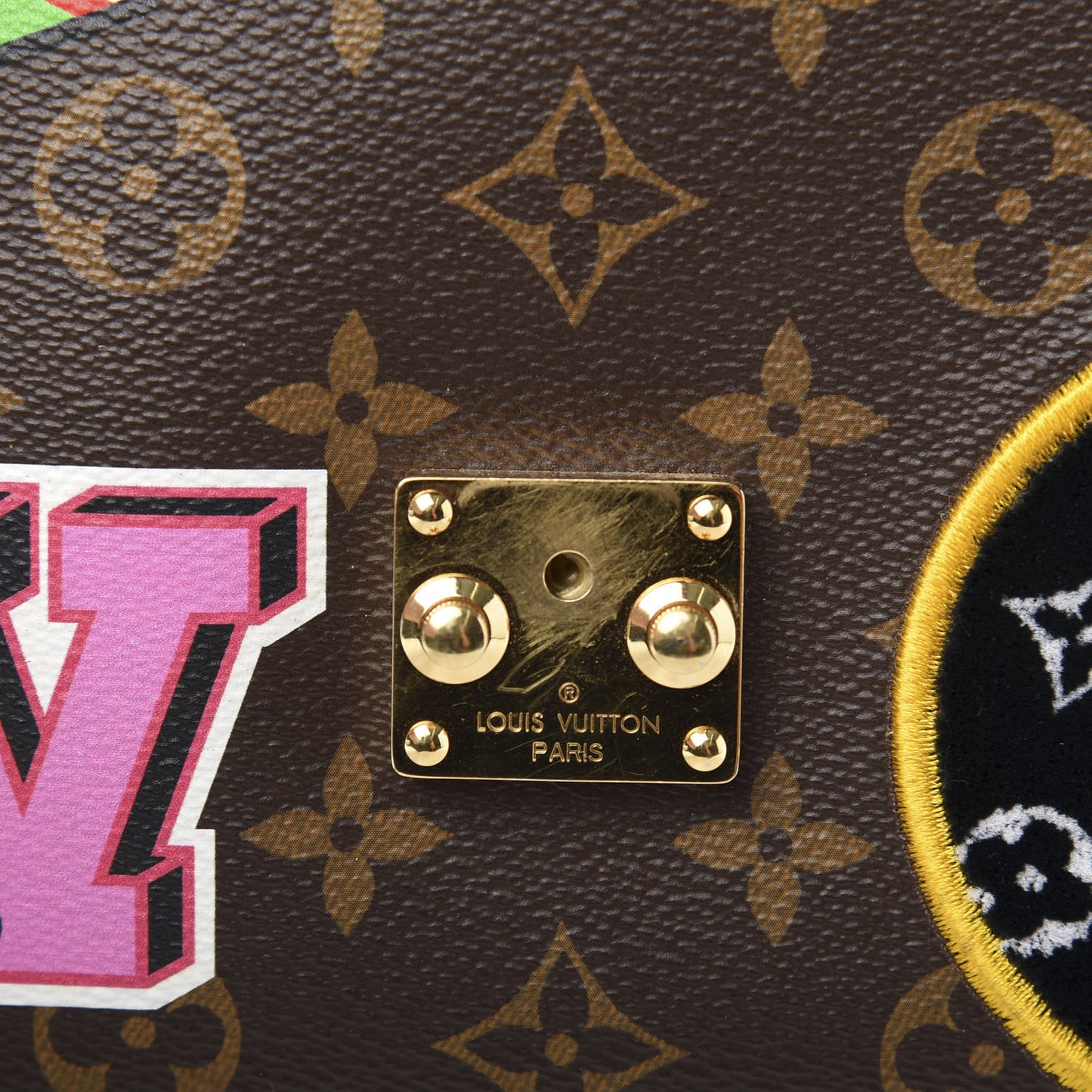 Monogram Patches Pochette Metis