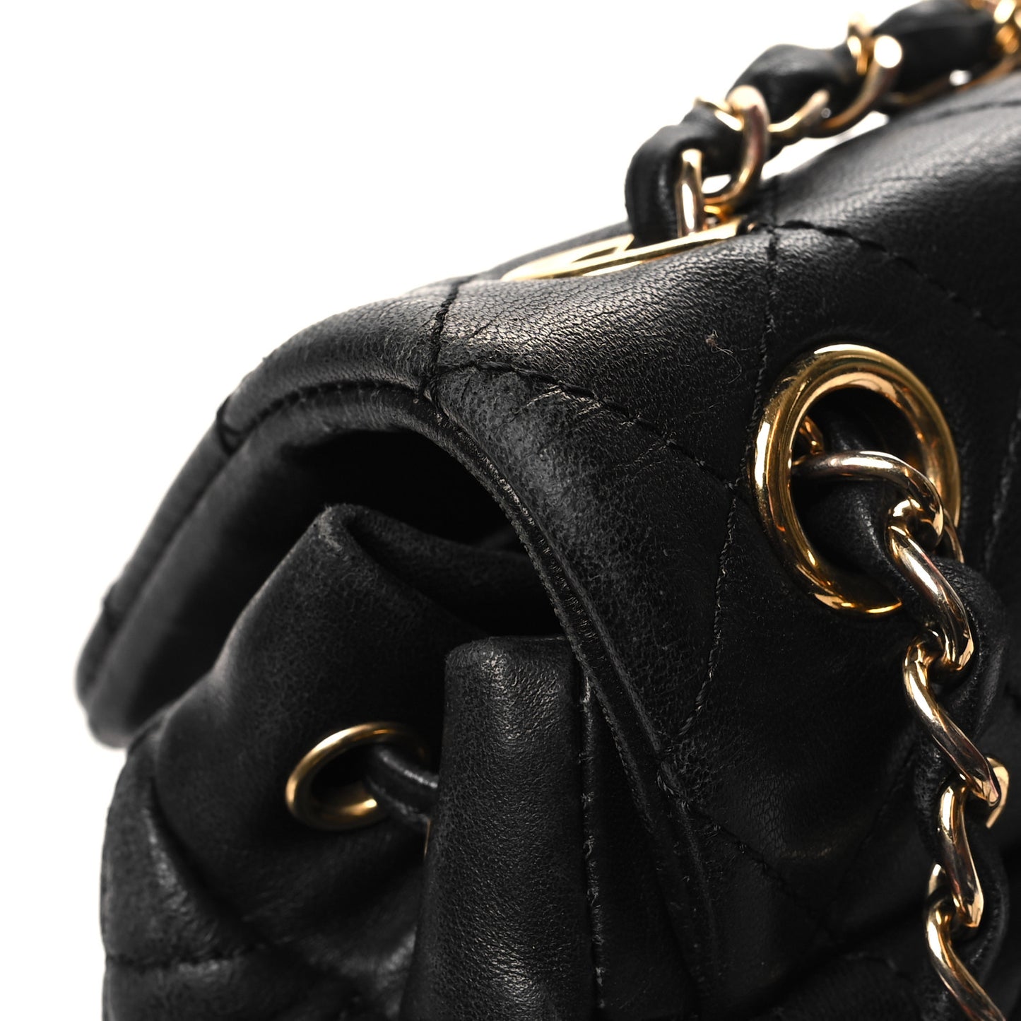 Calfskin Quilted Mini Urban Spirit Backpack Black
