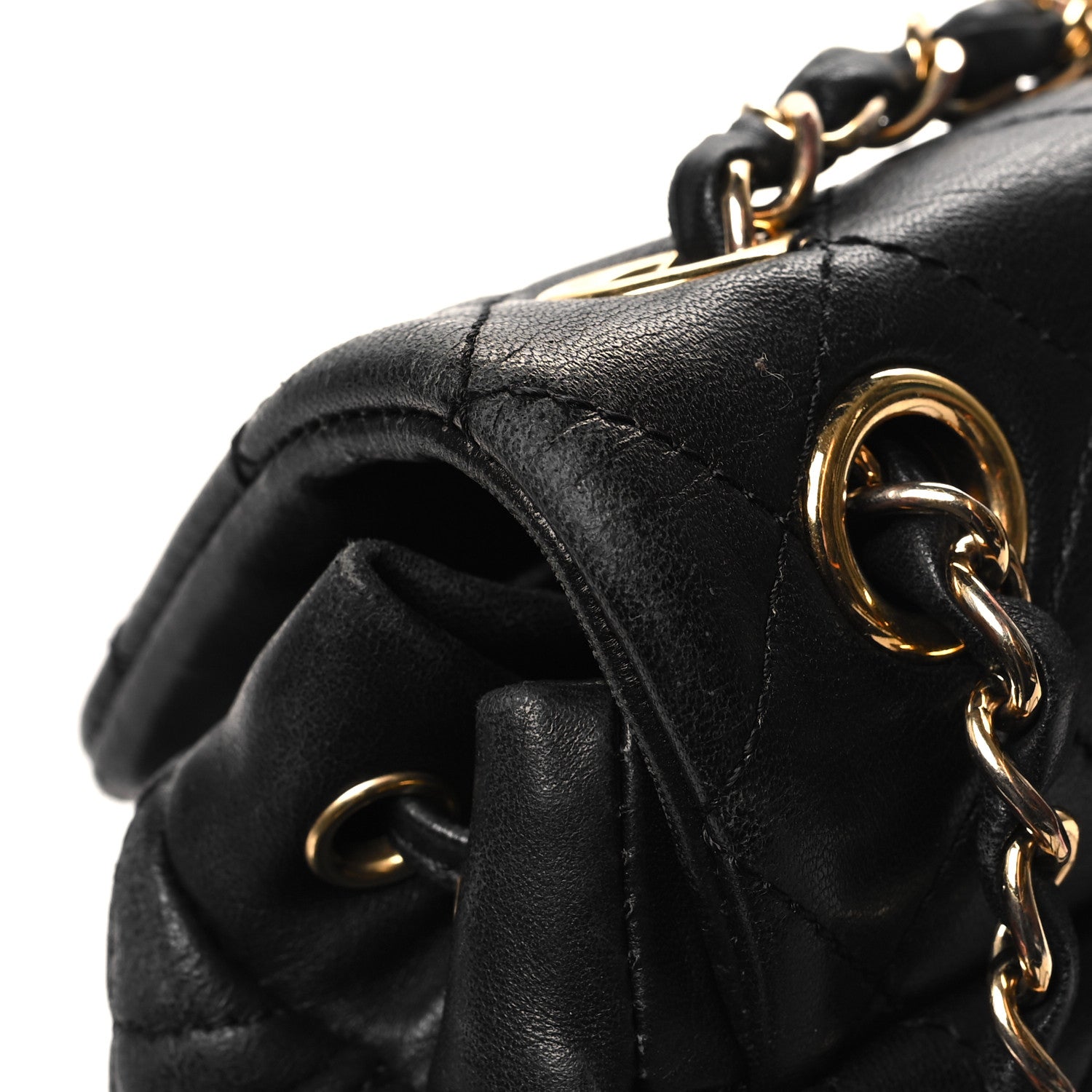 Chanel Calfskin Quilted Mini Urban Spirit Backpack Black 11 of 11