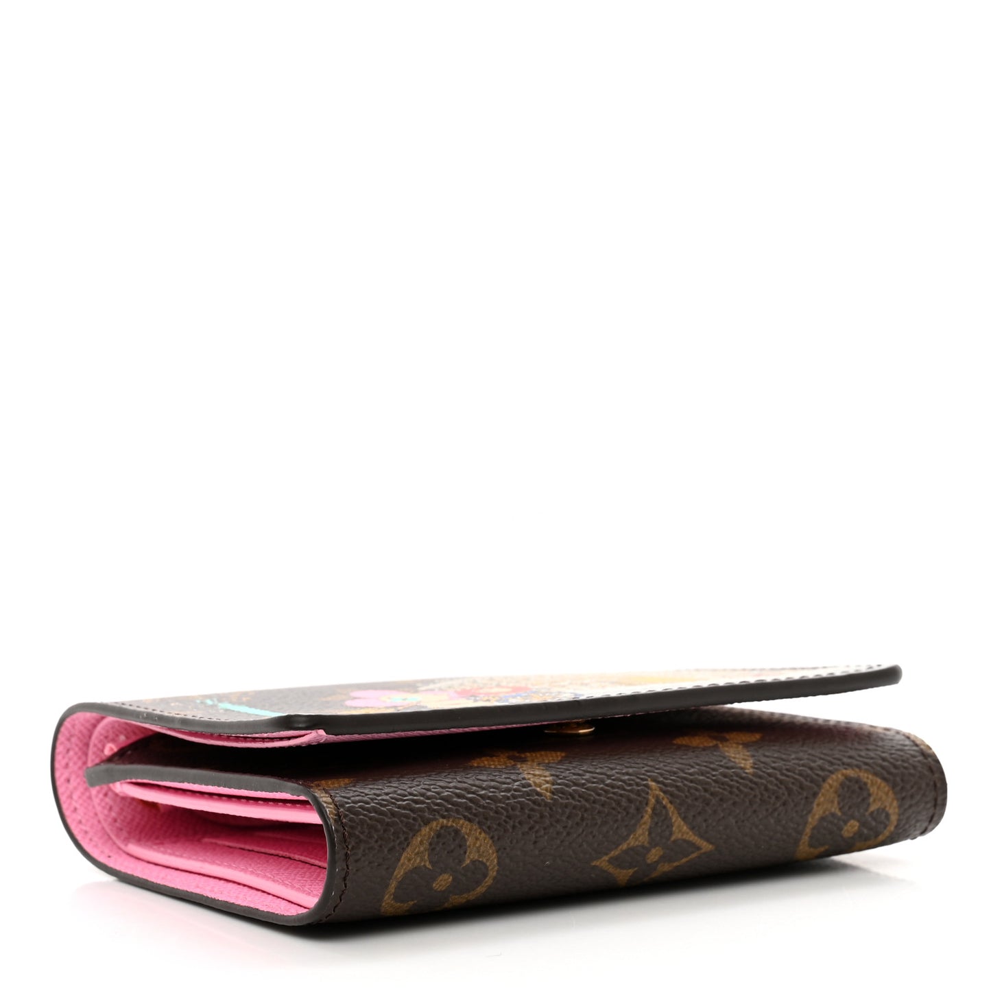 Monogram 2022 Christmas Animation Paris Victorine Wallet Pink
