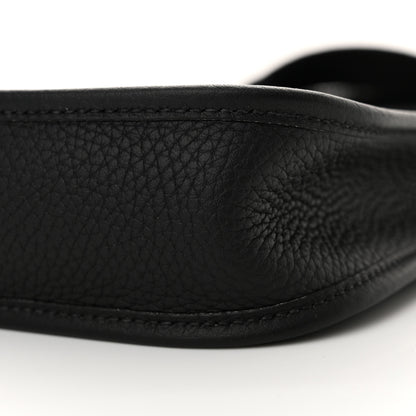 Hermes Taurillon Clemence Evelyne TPM Black 10 of 10