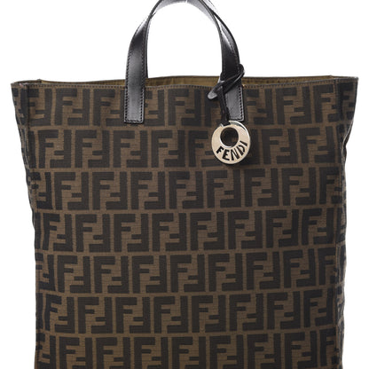 Fendi Zucca Shopping Tote Tobacco 8 of 15