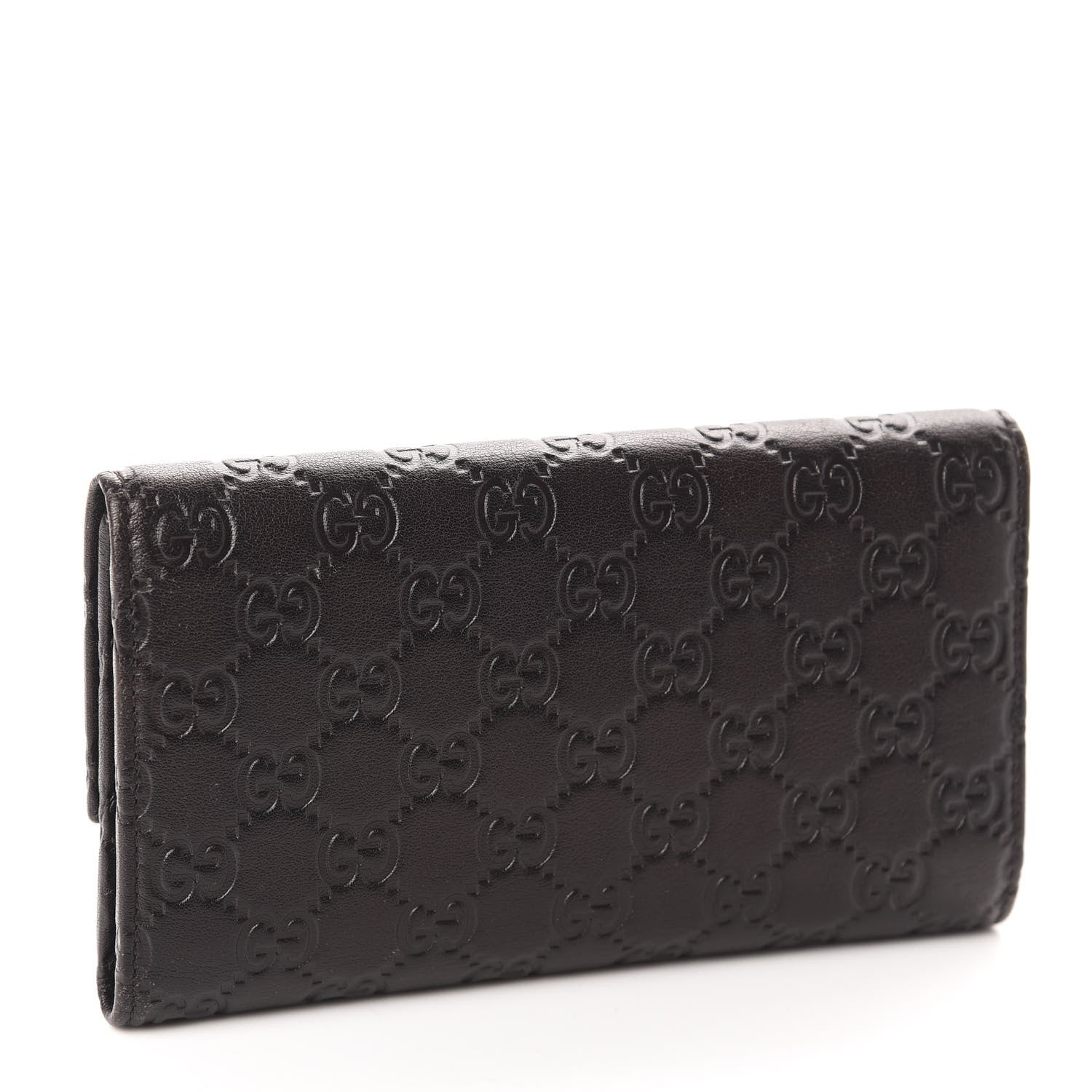 Gucci Guccissima Continental Flap Wallet Chocolate 3 of 9