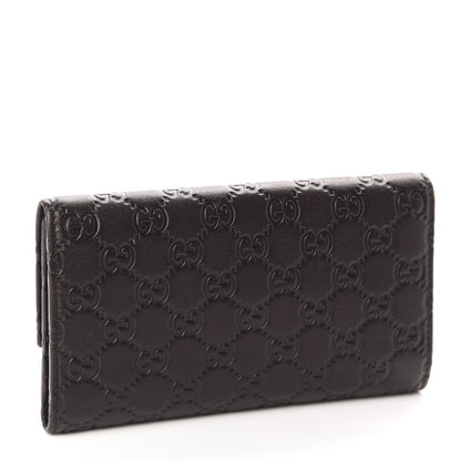 Gucci Guccissima Continental Flap Wallet Chocolate 3 of 9
