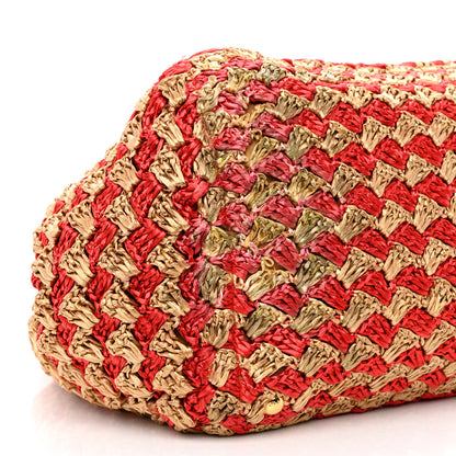 Prada Raffia Crochet Large Tote Naturale Fuo 10 of 12
